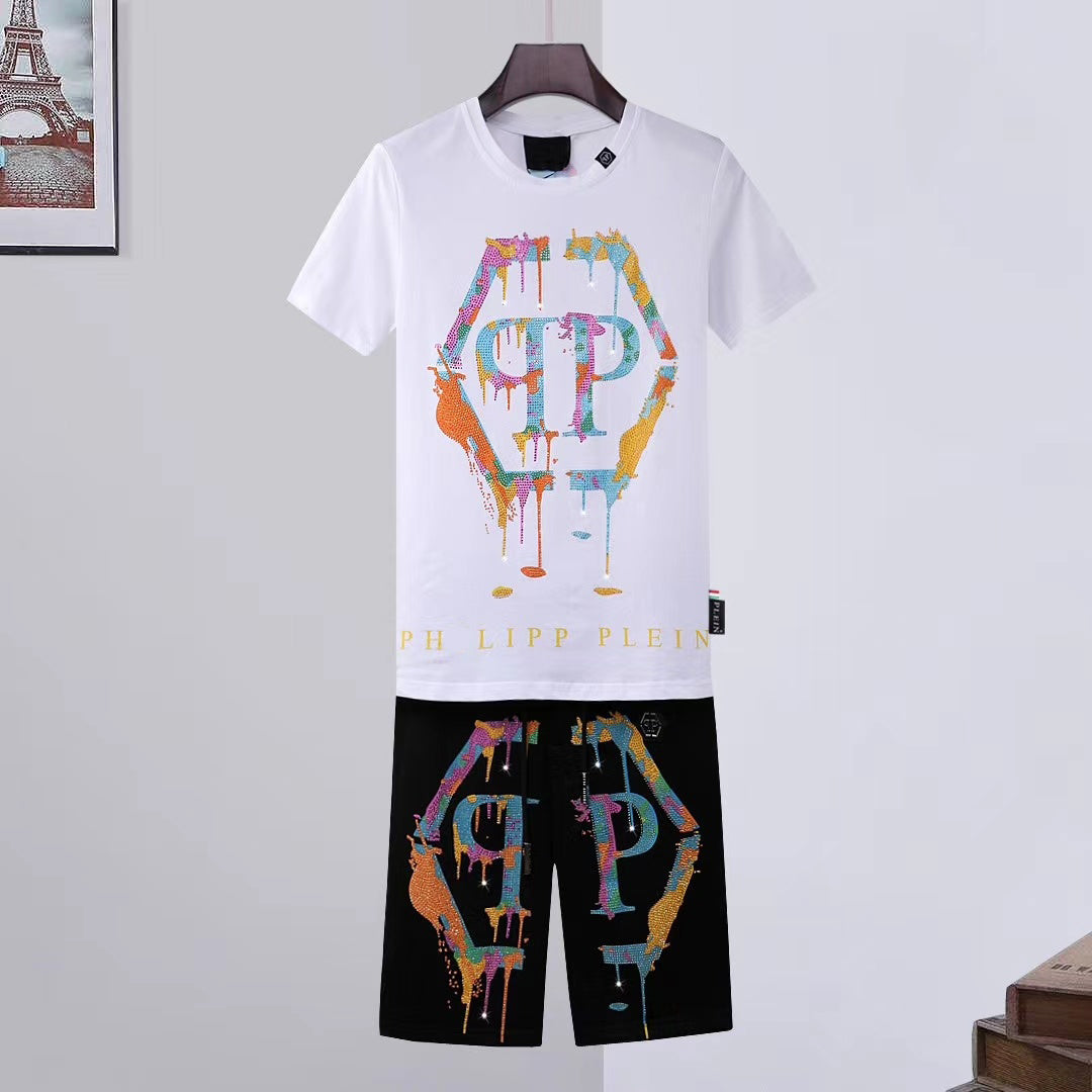 PP T-shirt Shorts Suit
