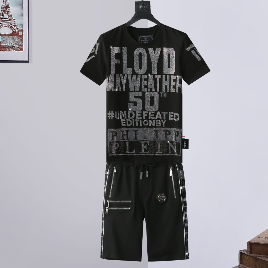 PP T-shirt Shorts Suit