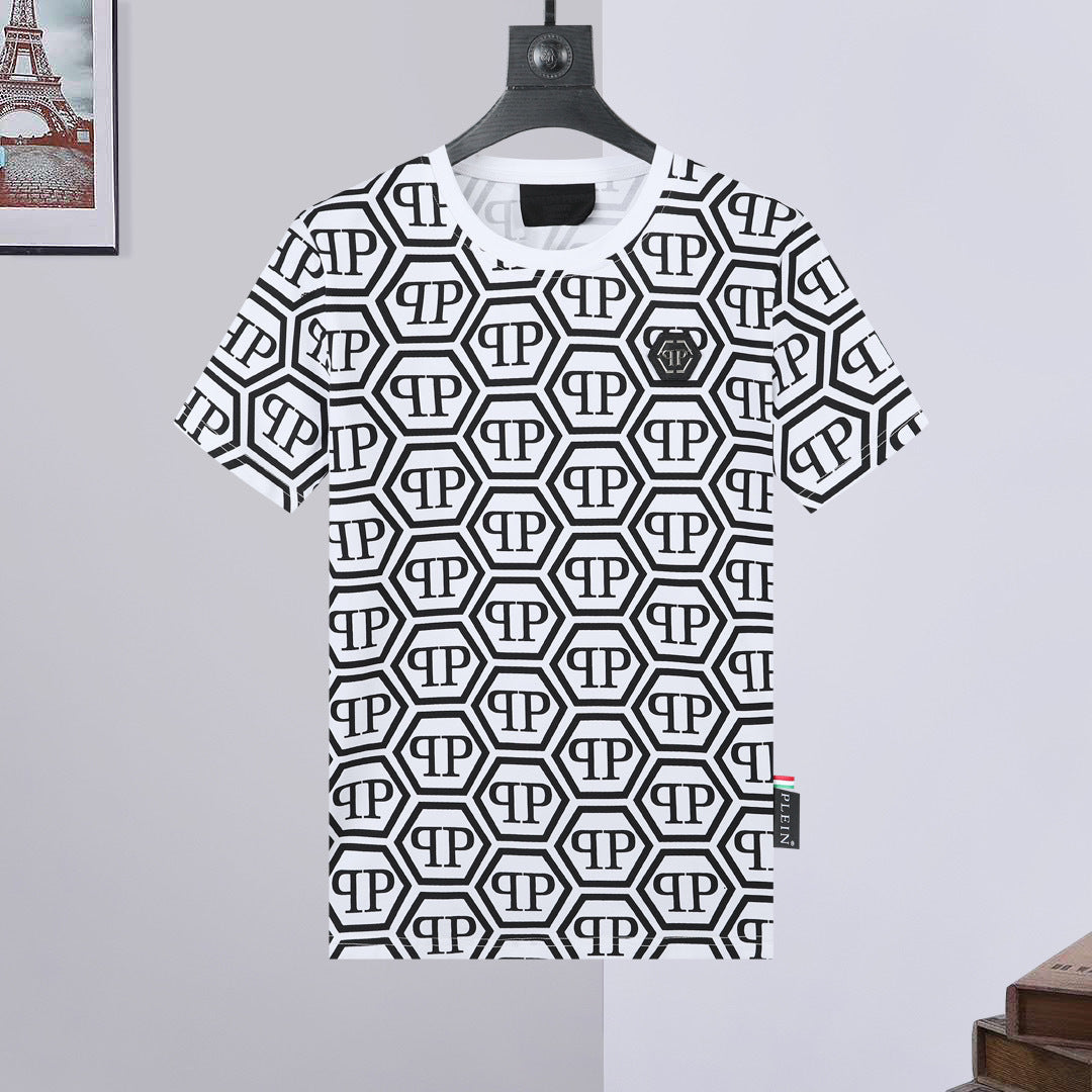 PP Skull T-shirt Shorts Suit