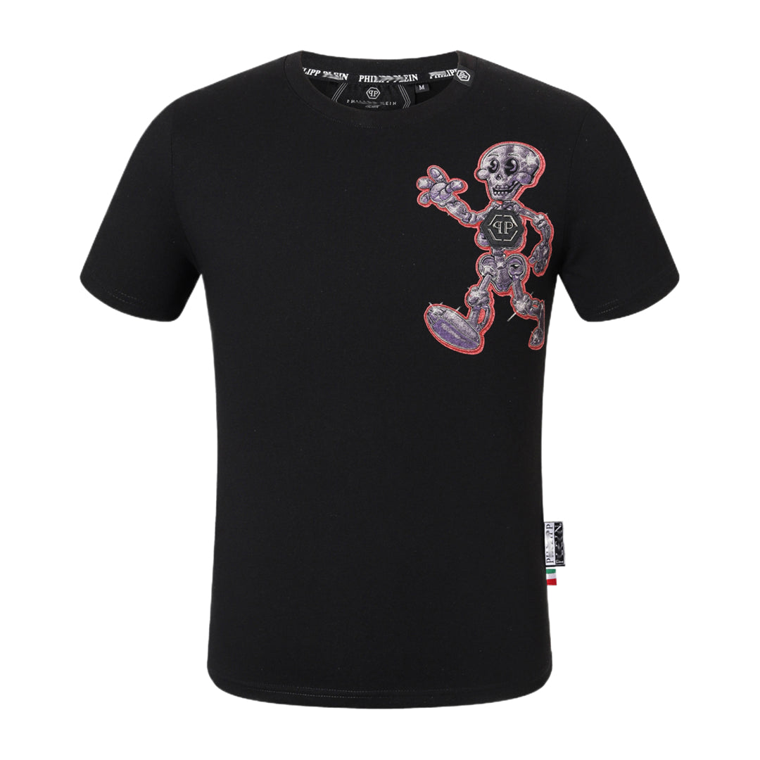 PP T-shirt Back Skull