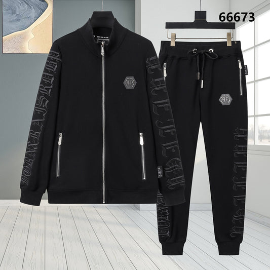 PP Skull Hoodie Jacket Suit