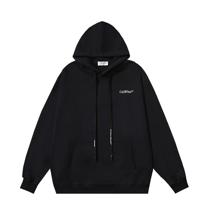 OFF Logo Print Hoodie