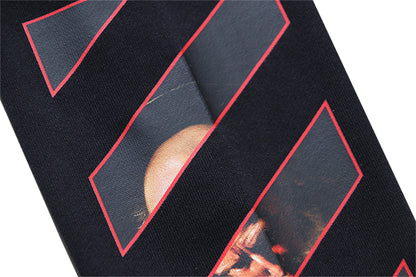 OFF Logo Print Hoodie