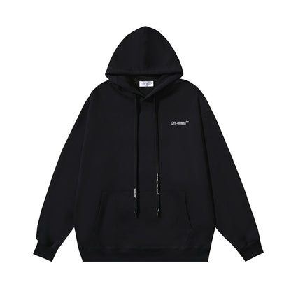 OFF Logo Print Hoodie