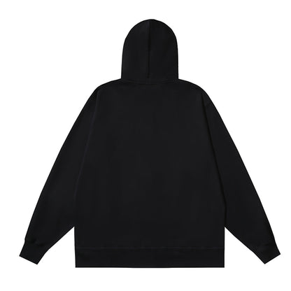 OFF Logo Print Hoodie Jacket