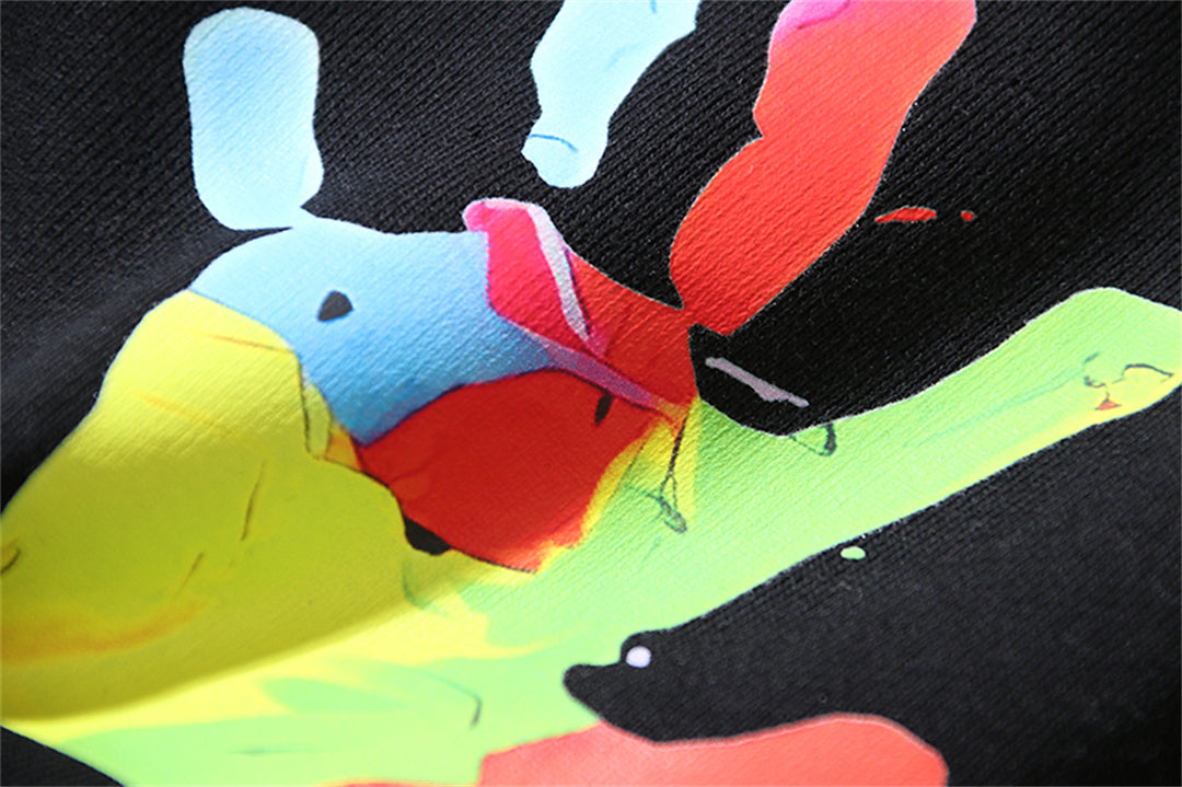 OFF Logo Print Hoodie Jacket