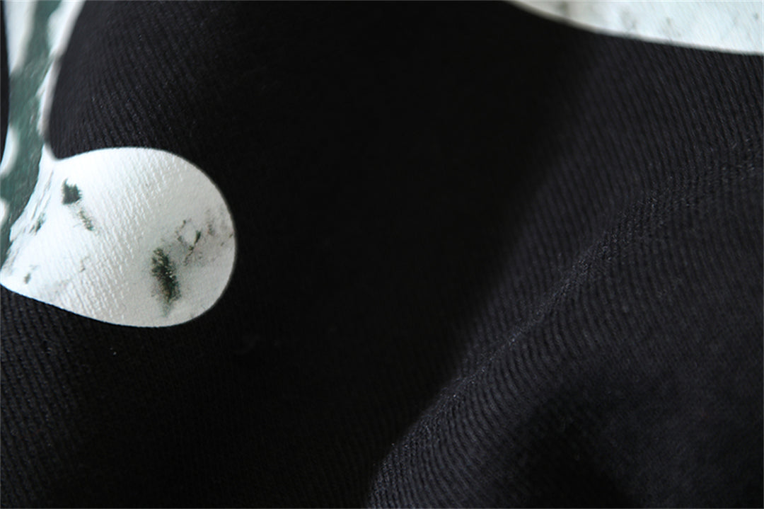 OFF Logo Print Hoodie Jacket