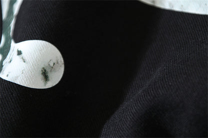 OFF Logo Print Hoodie Jacket