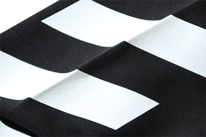 OFF Logo Print Hoodie Jacket