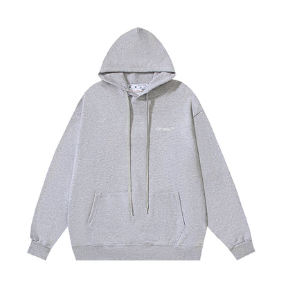 OFF Logo Print Hoodie