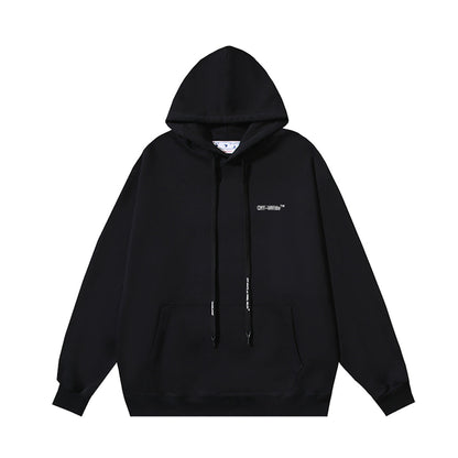 OFF Logo Print Hoodie