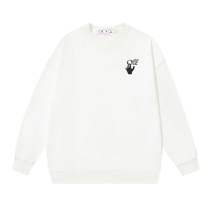 OFF Logo Print Sweatshirt