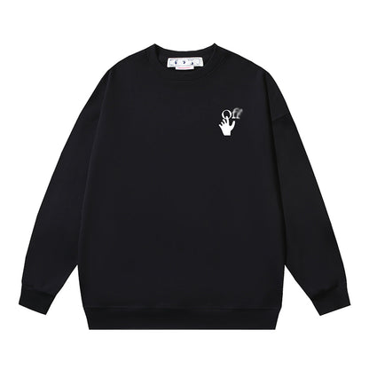 OFF Logo Print Sweatshirt
