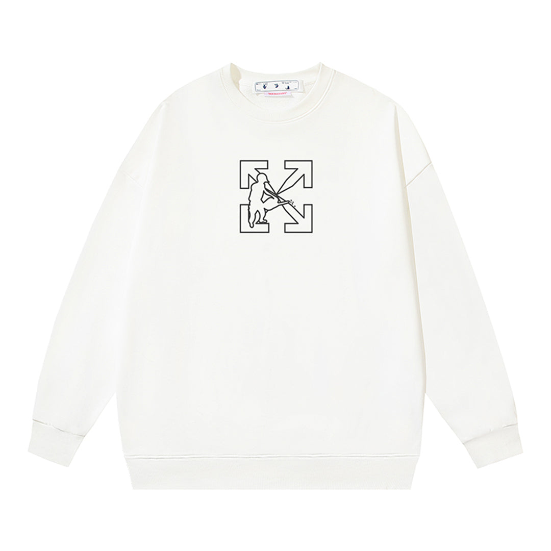 OFF Logo Print Sweatshirt