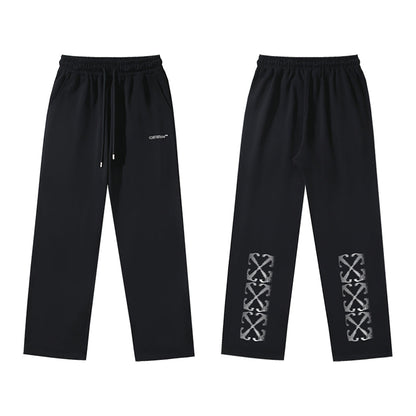 OFF Logo Print Sweatpants