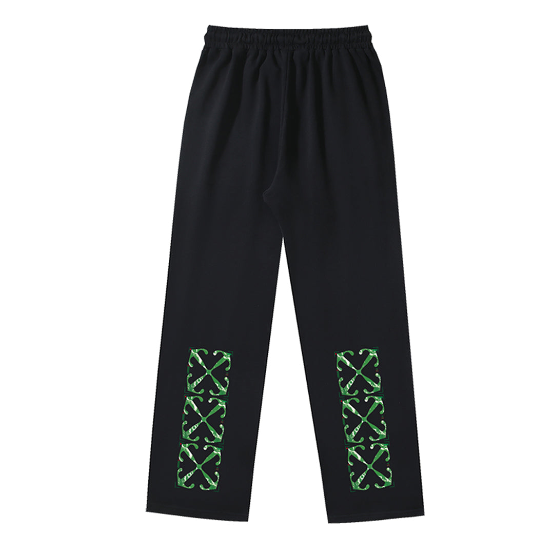 OFF Logo Print Sweatpants