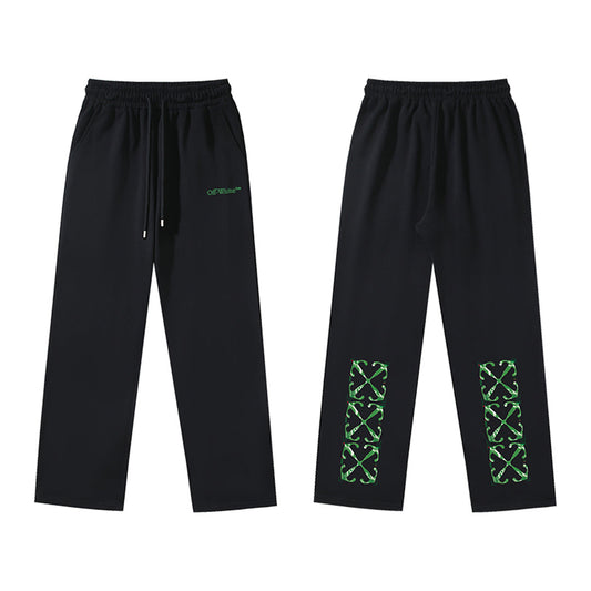 OFF Logo Print Sweatpants