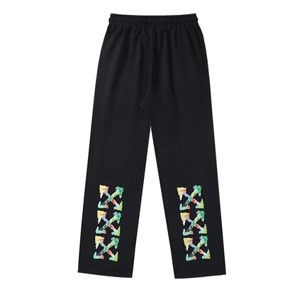 OFF Logo Print Sweatpants