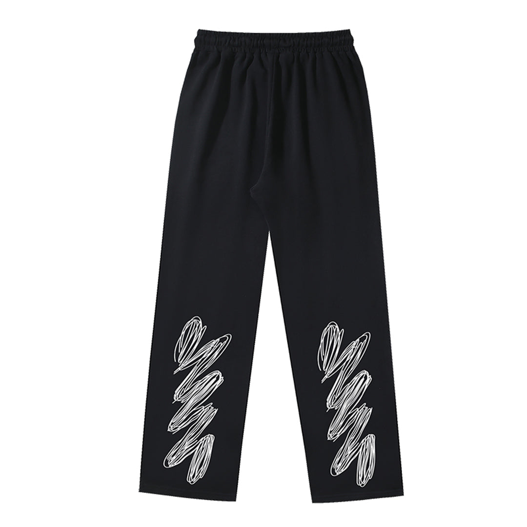 OFF Logo Print Sweatpants