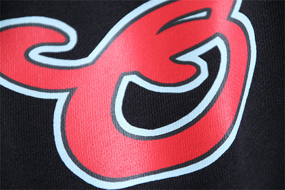 OFF Logo Print Hoodie Jacket