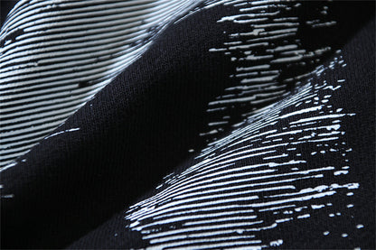 OFF Logo Print Hoodie Jacket