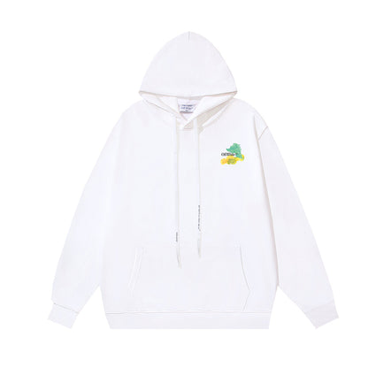 OFF Logo Print Hoodie