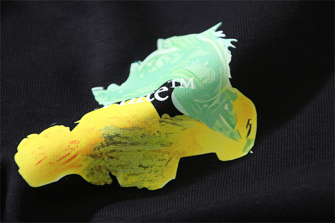 OFF Logo Print Hoodie