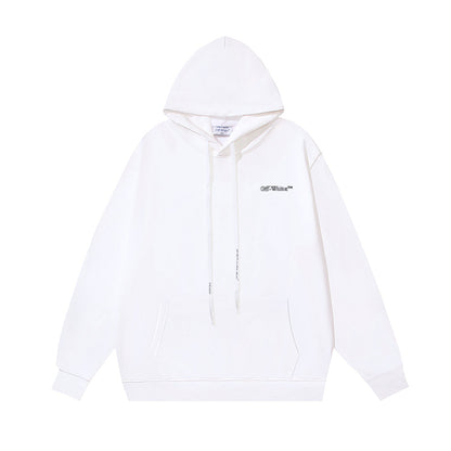 OFF Logo Print Hoodie