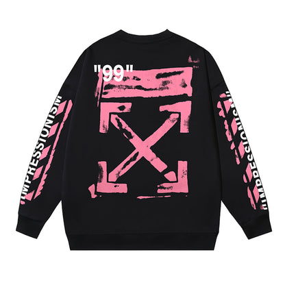 OFF Logo Print Sweatshirt