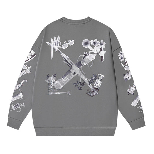 OFF Logo Print Sweatshirt