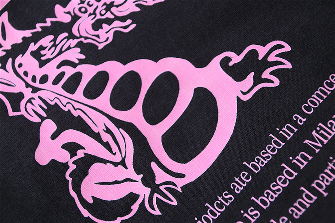 OFF Dragon Print T-shirt