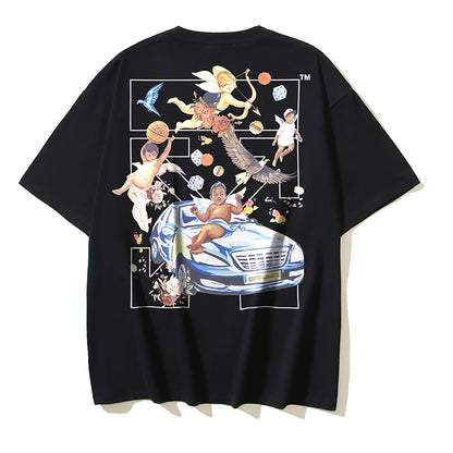 OFF Angel Print T-shirt