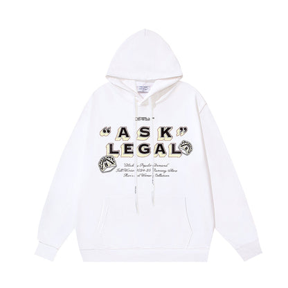 OFF Logo Print Hoodie