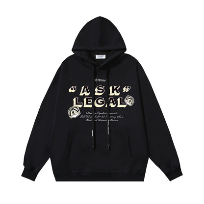 OFF Logo Print Hoodie