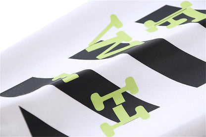 OFF Logo Print Hoodie